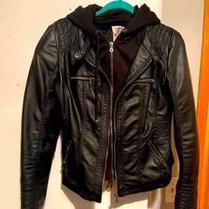 Faux Leather Jacket